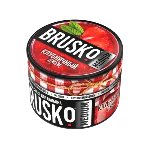 Табак Brusko Medium, 50гр "Клубничный джем"